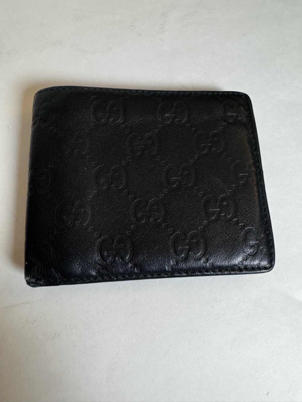 Gucci Guccissima Black Leather Wallet - Picture 7 of 9